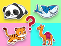 Gra Quiz dla dzieci: Gdzie oni mieszkają 2  w Internecie
