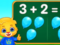 Gra Quiz dla dzieci: Nauczmy się kilku równań matematycznych 3  w Internecie