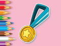 Gra Kolorowanka: Medal  w Internecie