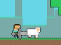 Gra Noob pomaga owcom  w Internecie