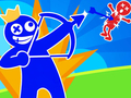 Gra Czerwone i niebieskie łamigłówki szpiegowskie Stickman 2  w Internecie