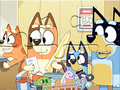 Gra Układanka: Dzień zakupów Bluey  w Internecie