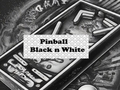 Gra Pinball czarno-biały  w Internecie