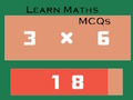 Gra Dowiedz się matematyki MCQ  w Internecie