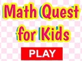 Gra Matematyka Quest dla dzieci  w Internecie
