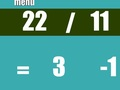 Gra Quiz matematyczny z podziałem  w Internecie