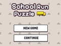 Gra Puzzle biegowe po szkole  w Internecie
