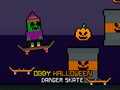 Gra Łyżwy Obby Halloween Niebezpieczeństwo  w Internecie