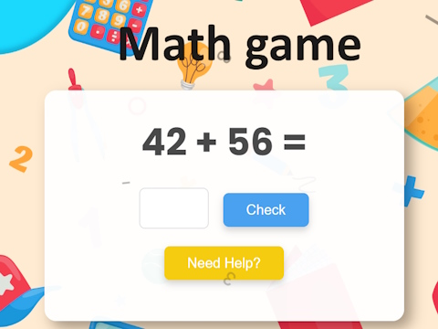 Gra Gra matematyczna  w Internecie