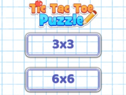 Gra Puzzle w kółko i krzyżyk  w Internecie