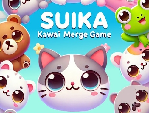 Gra Gra łącząca Suika Kawaii  w Internecie