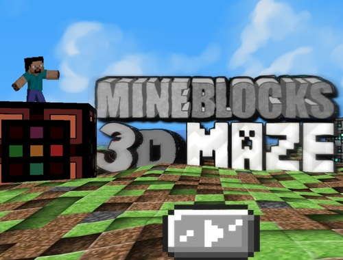 Gra Labirynt 3D MineBlocks  w Internecie