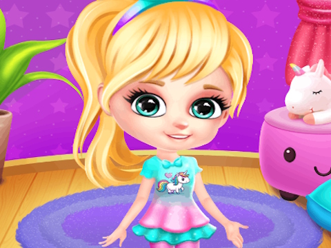 Gra Wirtualna opieka Pretty Girl  w Internecie