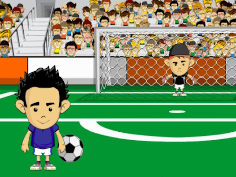 Gra Szał euro freekicków  w Internecie
