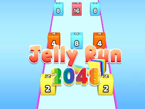 Gra Galaretkowy bieg 2048  w Internecie