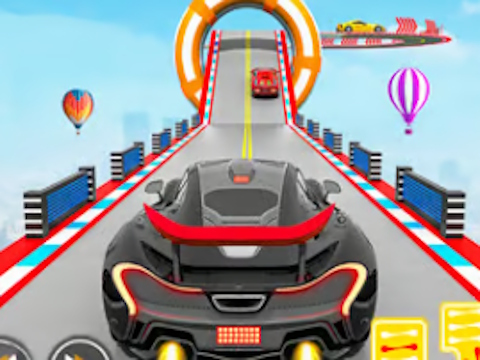 Gra Merge Racer - akrobacje samochodowe  w Internecie