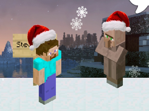 Gra Zremasterowany Steve Christmas  w Internecie