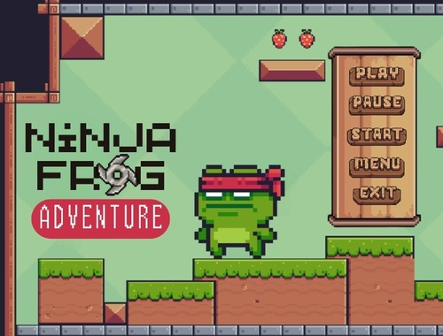 Gra Przygoda z żabą ninja  w Internecie