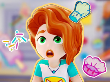 Gra Układanka: LEGO Friends Kitchen Nazwa: Лего кухня с друзьями  w Internecie