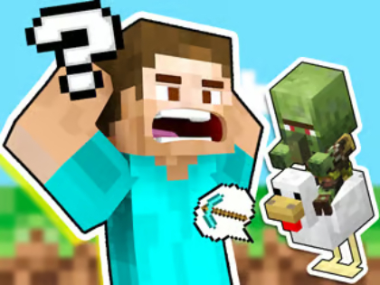 Gra Quiz dla dzieci: Zgadnij głos Minecrafta  w Internecie