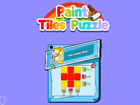 Gra Puzzle z farbami do płytek  w Internecie
