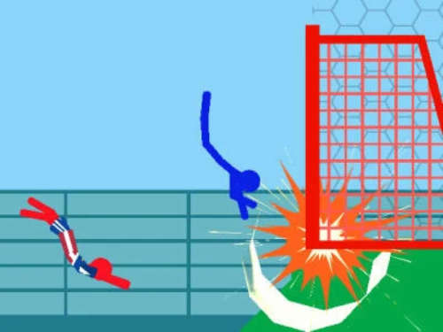Gra Ragdoll Soccer: 2 graczy  w Internecie