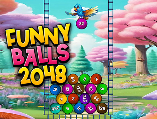 Gra Śmieszne Piłki 2048  w Internecie