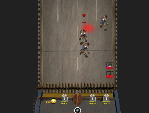 Gra Przetrwanie w obronie przed zombie  w Internecie