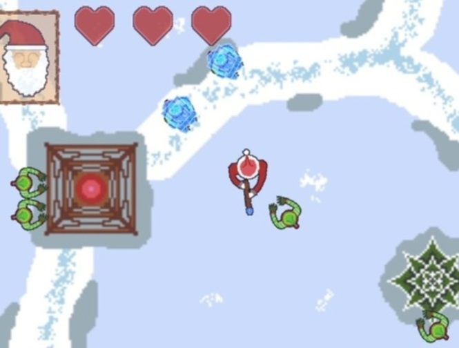 Gra Apokalipsa zombie w Boże Narodzenie  w Internecie