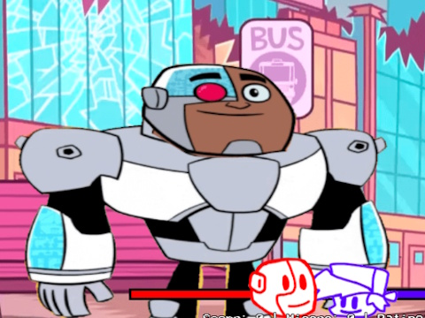 Gra Friday Night Funkin' kontra Cyborg: cały tydzień  w Internecie