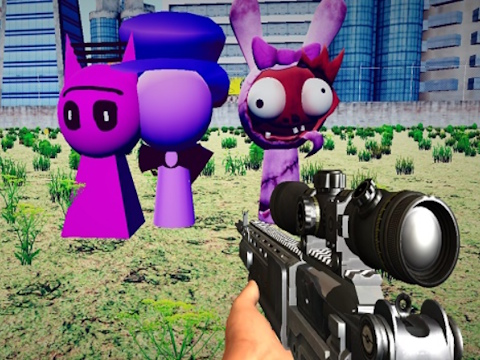 Gra Gra Sprunki Sniper Squid  w Internecie