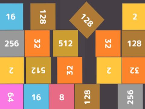 Gra 2048 kostek  w Internecie