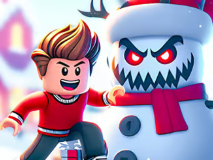Gra Puzzle Jigsaw: Roblox Snowball Battle  w Internecie