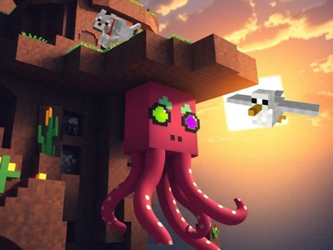 Gra Anomalia kałamarnicy Minecraft  w Internecie