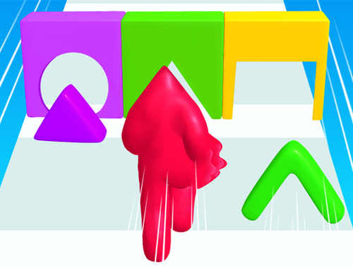 Gra Kształt transformuj Blob Racing  w Internecie