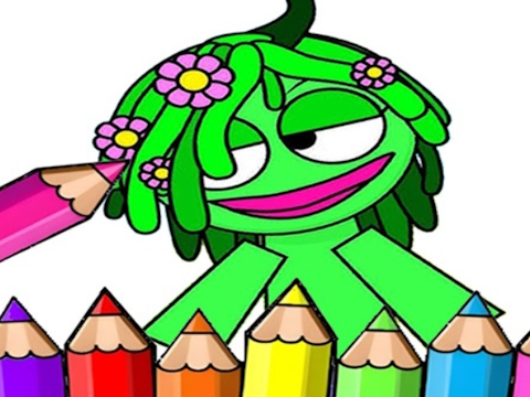 Gra Kolorowanka sprukie muzyka anime  w Internecie