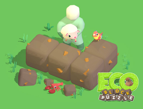 Gra Puzzle Eco Block  w Internecie