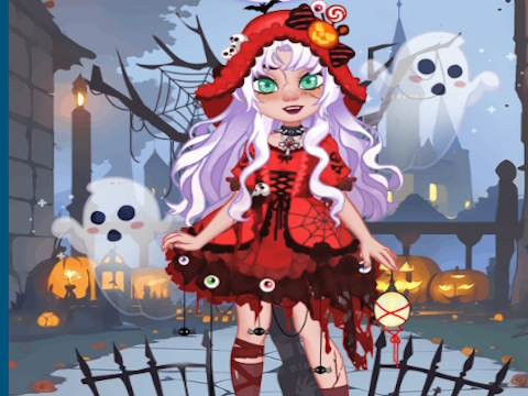 Gra Halloween Doll Avatar Maker w Internecie