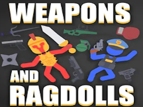 Gra Broń i ragdolls  w Internecie