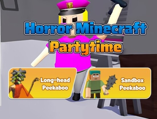 Gra Horror Minecraft Partytime w Internecie