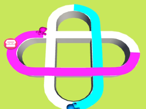 Gra Farba Run 3d: kolor  w Internecie