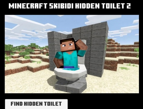 Gra Minicraft Skibidi ukryta toaleta 2  w Internecie