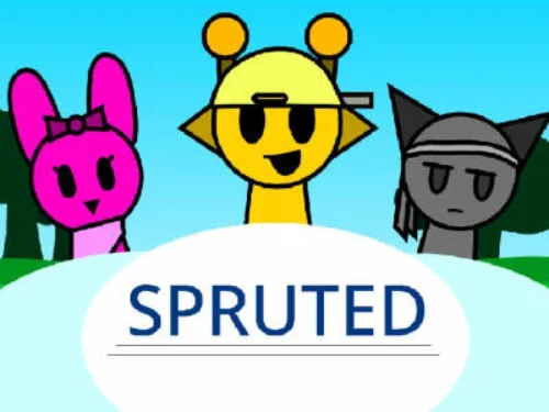 Gra Sprunki strzelił  w Internecie