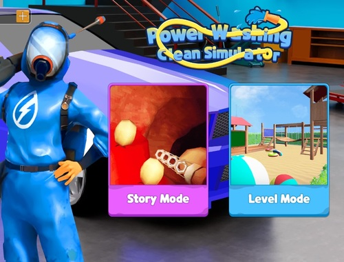 Gra Symulator czyszczenia prania zasilania  w Internecie