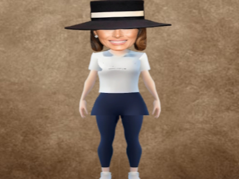 Gra Melania Hat Antistress Game w Internecie
