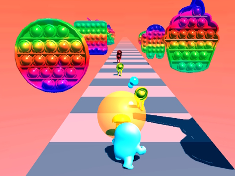 Gra Bubble Run w Internecie