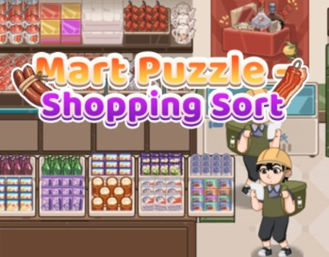 Gra Zakupy puzzle Mart  w Internecie