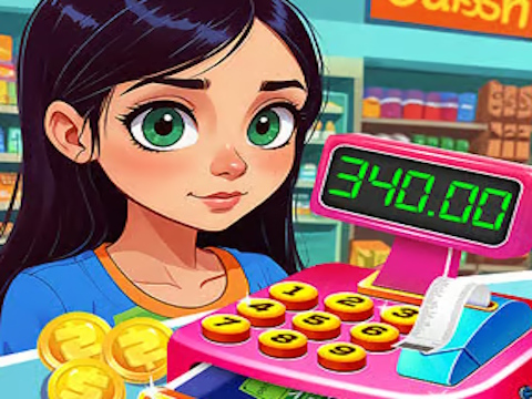 Gra Supermarket Zakupy dla dzieci  w Internecie