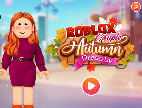 Gra Para Roblox jesienna ubieranie się  w Internecie