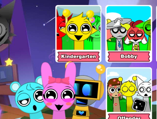 Gra Incredibox Party Frozen Spunke Beat  w Internecie